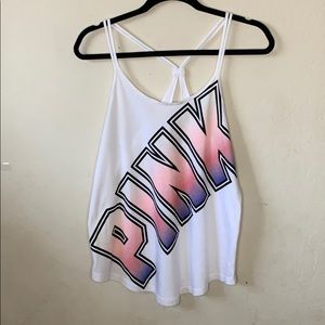 VS pink tank top